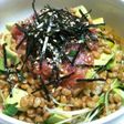 *ねぎとろ納豆アボカドdeカフェ丼*