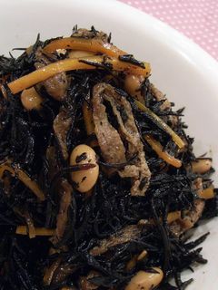 栄養たっぷり♪定番のひじきの煮物~☆-レシピのメイン写真