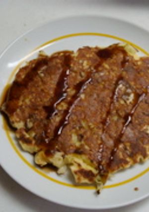 春キャベツとはんぺんのフワフワお焼き-レシピのメイン写真