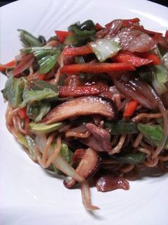 電子レンジで簡単☆ソース焼きそば☆-レシピのメイン写真
