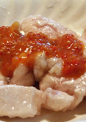 鶏ムネ肉の韓国風ピリ辛ソース-レシピのメイン写真