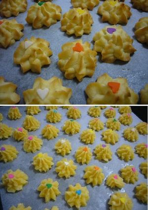 ★基本の絞り出しクッキー★-レシピのメイン写真