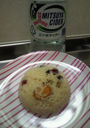 混ぜるだけ☆カラフルサイダー蒸しパン♪-レシピのメイン写真