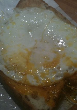 アジア風ラピュタ目玉焼きのせトースト-レシピのメイン写真