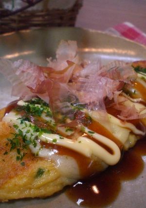 山芋のオムレツ風✿お好み焼き-レシピのメイン写真