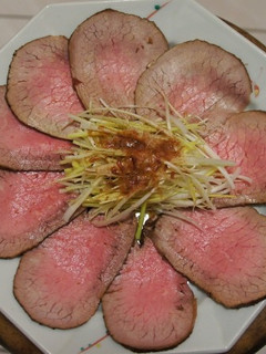 簡単さっぱりローストビーフ牛肉たたき風)-レシピのメイン写真