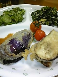 簡単お手軽★なすのはさみ揚げ-レシピのメイン写真