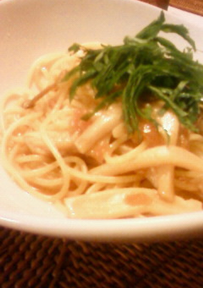 梅・しそ・きのこの和風ぱすた-レシピのメイン写真