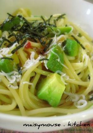 アボカドとおろしポン酢のパスタ-レシピのメイン写真