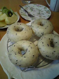 ごまベーグル-レシピのメイン写真