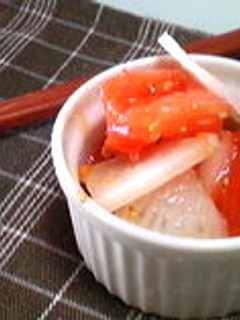 ✿簡単♬トマトと大根の塩マリネ✿-レシピのメイン写真