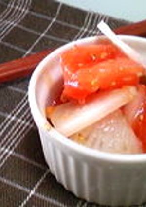 ✿簡単♬トマトと大根の塩マリネ✿-レシピのメイン写真