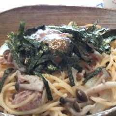 รูปของ 茸入りツナおろしパスタ
