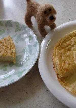 わんこ用ベイクドバナナケーキ♪-レシピのメイン写真