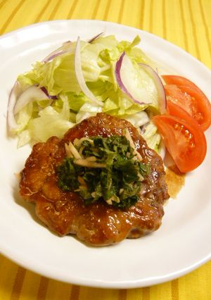 大葉酢たれde照り焼きポークステーキ風-レシピのメイン写真