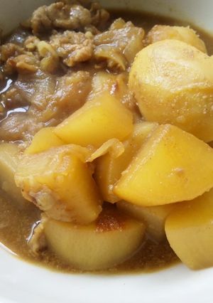新じゃがで☆★カレー肉じゃが-レシピのメイン写真