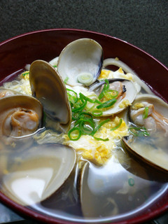 ハマグリの春うどん♪-レシピのメイン写真