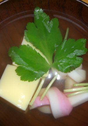 玉子豆腐のお吸い物＊-レシピのメイン写真