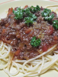 スパゲティミートソース-レシピのメイン写真