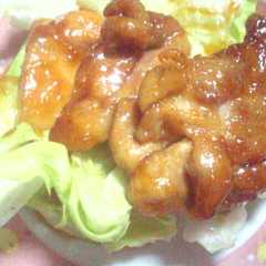 รูปของ 照り焼きチキン風