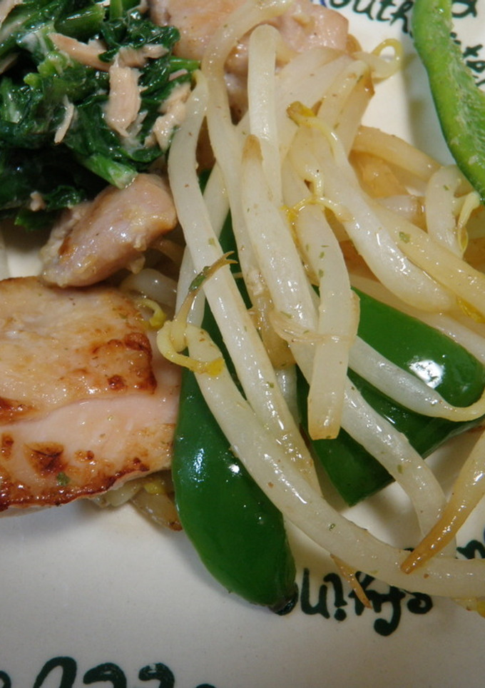 塩麹の鶏焼きと蒸し野菜-レシピのメイン写真