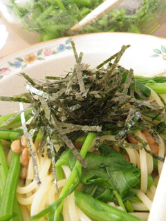 混ぜるだけ☆菜の花の和風パスタ -レシピのメイン写真