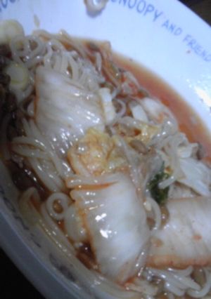 ぱぱっと簡単！キムチ納豆冷やし中華-レシピのメイン写真