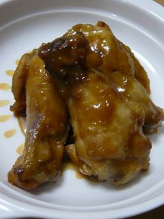 お酢deサッパリ♪鶏手羽の甘酢タレ★-レシピのメイン写真