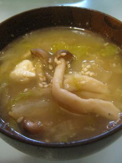 炒り豆腐のおみそ汁-レシピのメイン写真