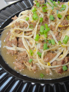 ひき肉たっぷり!もやし炒め-レシピのメイン写真
