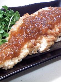 酢蒸し焼きチキン 新たましょうゆドレ-レシピのメイン写真