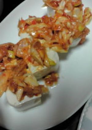 韓国風ピリ辛葱豆腐-レシピのメイン写真