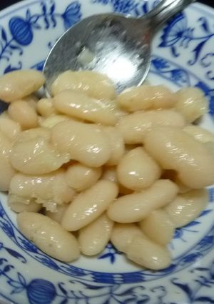 手づかみ食べ期に。白いんげん豆のマリネ-レシピのメイン写真