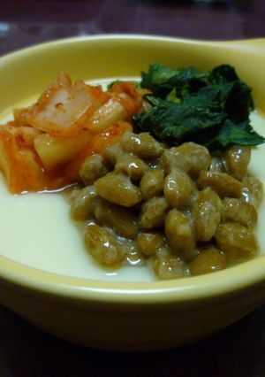 ネバネバぷるぷる！韓国風納豆茶碗蒸し-レシピのメイン写真
