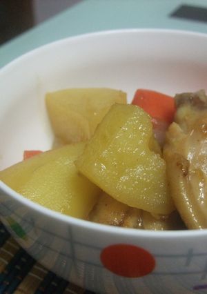 手羽肉じゃが-レシピのメイン写真