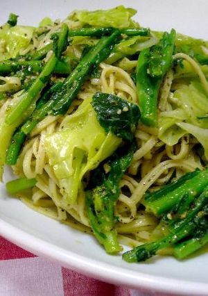 春野菜ジェノベーゼタリオリーニ-レシピのメイン写真