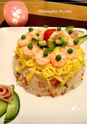 かわいい♪お寿司ケーキ-レシピのメイン写真