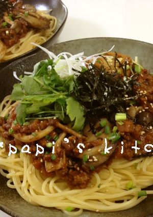 ✿茄子と蓮根の和風ミートソース✿-レシピのメイン写真