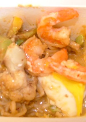 アメリカ　うちの栄養インスタントラーメン-レシピのメイン写真