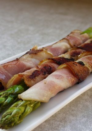 まるごと♡♥アスパラのベーコンマヨ焼き-レシピのメイン写真