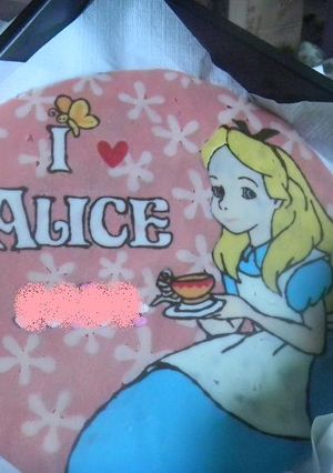 アメリカでキャラチョコ（キャラケーキ）-レシピのメイン写真
