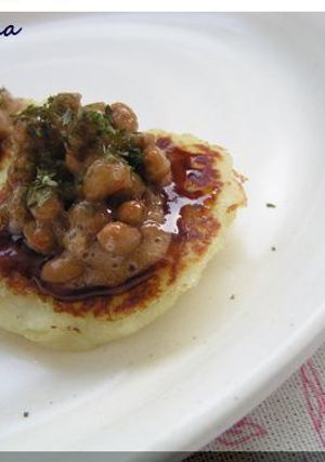 お好み焼き風ネバネバジャガ餅♪-レシピのメイン写真
