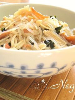 ∮ えのきと白滝のさっぱり✰彡梅煮 ∮-レシピのメイン写真