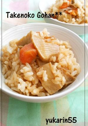 春の味♪筍ごはん-レシピのメイン写真