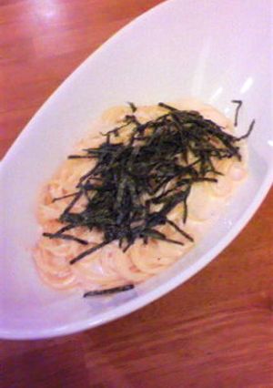 明太子とたらこミックスクリームパスタ-レシピのメイン写真