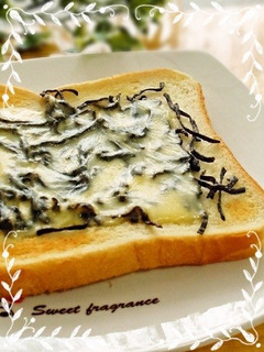 塩コンブとマヨチーズのトースト-レシピのメイン写真