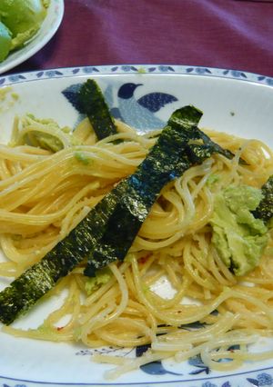 アボガドと明太子のクリームパスタ-レシピのメイン写真