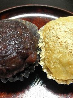 圧力鍋で☆おはぎ(2種)♪-レシピのメイン写真