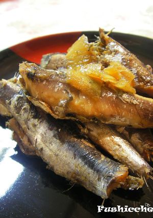 圧力鍋でeco料理★しこ鰯の梅煮-レシピのメイン写真