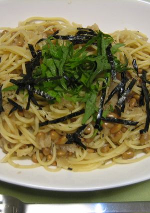 納豆と大根おろしのパスタ♪-レシピのメイン写真